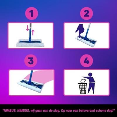 Nimbus Magic Floorwipes Starterkit