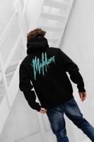Malelions Signature Drip Hoodie Heren Zwart - Maat S - Kleur: Zwart | Soccerfanshop - thumbnail