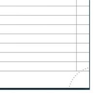 Oxford Office Essentials schrift, harde kaft, 192 bladzijden, gelijnd, ft A4, smart black - thumbnail