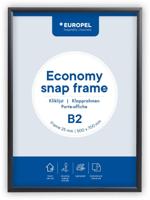 Europel Clicklijst Economy, lijst 25 mm, ft B2, zwart - thumbnail