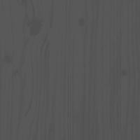 Plantenbak 112x25x104,5 cm massief grenenhout grijs - thumbnail