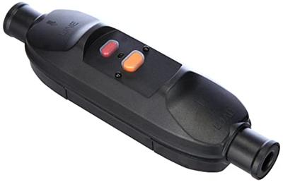 AS Schwabe 45223 PRCD-tussenstekker PRCD 230 V Zwart IP66 AS Schwabe 45223 PRCD-tussenstekker PRCD 230 V Zwart IP66