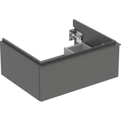 Geberit iCon wastafelonderkast 1 lade 59x47,6 cm, mat lava