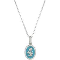 Ketting Dames Amen CLANSMBPE Blauw Zilverkleurig - thumbnail
