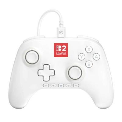 Gamepad - Nintendo Switch 2 - Lumectra - Bedraad - Wit - Power A