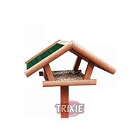 TRIXIE NATURA VOEDERHUIS MET STANDAARD BRUIN 46X22X44 CM / 115 CM - thumbnail