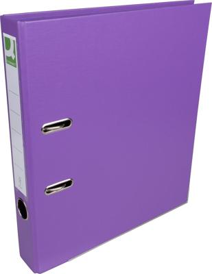 Q-CONNECT ordner, voor ft A4, volledig uit PP, rug van 5 cm, violet