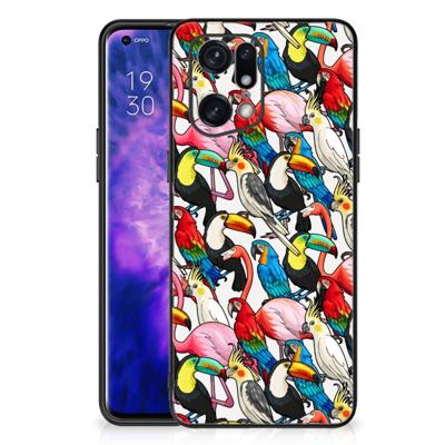 OPPO Find X5 Pro Dierenprint Telefoonhoesje Birds OPPO Find X5 Pro Dierenprint Telefoonhoesje Birds