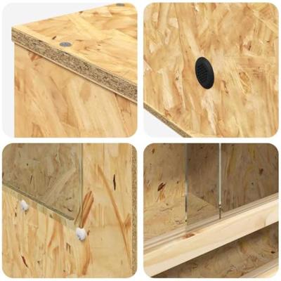 VidaXL Terrarium bruin 50 x 50 x 130 cm osb VidaXL Terrarium bruin 50 x 50 x 130 cm osb