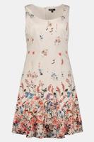 Ulla Popken Jurk, brede schouderbandjes, mouwloos, wijde rok - Grote Maten - thumbnail