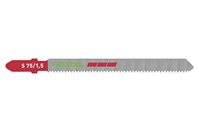 Festool S 75/1,5/5 Decoupeerzaagblad PLASTICS PROFILE VE=5 - 204268
