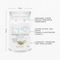 Yankee Candle clean cotton signature large jar - thumbnail