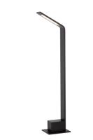 Lucide LAWFORD - Sokkellamp - LED - 1x6W 3000K - IP54 - Zwart - thumbnail