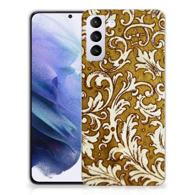 Siliconen Hoesje Samsung Galaxy S21 Plus Barok Goud Siliconen Hoesje Samsung Galaxy S21 Plus Barok Goud