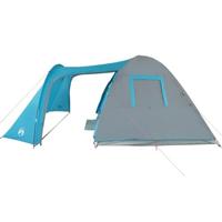 Tent 6-persoons 466x342x200 cm 185T taft blauw - thumbnail