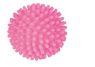 TRIXIE VINYL EGELBAL MET GELUID ASSORTI 7X7X7 CM 4 ST