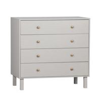 WOOOD Ladekast/Commode 'Madu' 91 x 94cm, kleur Wolkengrijs - thumbnail