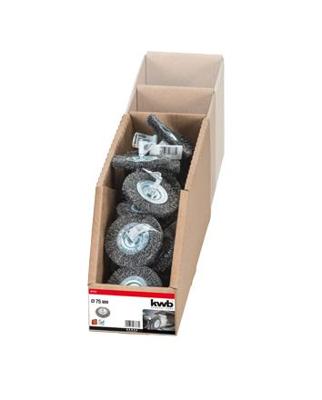 kwb Schijfborstels, gegolfde HSS-staaldraad, voor gebruik met boormachines en accuschroevendraaiers 607333 1 stuk(s)