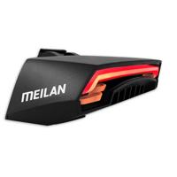 Meilan laser achterlicht met afstandbediening usb x5 - thumbnail