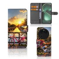 OPPO Find X6 | Flip Cover | Amsterdamse Grachten - thumbnail