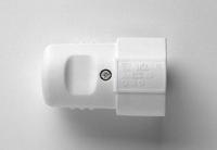 BACHMANN Geaarde stekker female, bruin onbreekbaar monteerbaar - thumbnail