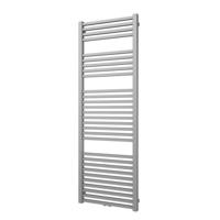 Designradiator Plieger Roma M 175,5 x 60 cm 964 Watt Middenaansluiting Pearl Grey - thumbnail