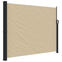VidaXL Windscherm uittrekbaar 160x500 cm beige - thumbnail