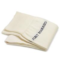 Carlo Lanza Just Married Ivoorwitte Katoenen Sokken | Maat: One Size - thumbnail