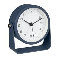 TFA Dostmann 60.1042.06 Tafelklok Kwarts Blauw Alarmtijden 1 Slepend uurwerk (geluidsloos) - thumbnail