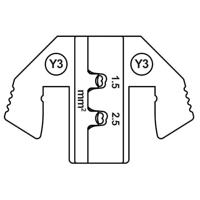 TOOLCRAFT TO-9625884 Krimpinzetstuk Yazaki YES/YESC 2.8 onverzegeld contact 1.5 tot 2.5 mm² Geschikt voor merk TOOLCRAFT - thumbnail