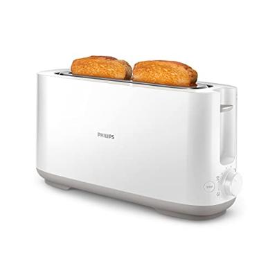 Philips Daily Collection Plastic broodrooster met lange sleuf en broodjeswarmer - thumbnail