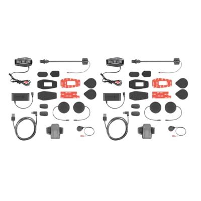 INTERPHONE helm communicatie systeem "u-com 4" helmet com.system interp. u-com 4 double kit