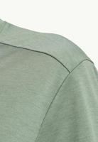 Jack wolfskin Crosstail T-shirt Dames Eucalyptus S - thumbnail