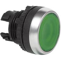 BACO 224003 L21AH60 Druktoets Kunststof frontring, Verchroomd Blauw 1 stuk(s) - thumbnail