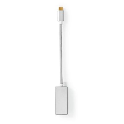 USB-Adapter | USB 3.2 Gen 1 | USB-C© Male | DisplayPort Male | 5 Gbps | 0.20 m | Rond | Verguld |
