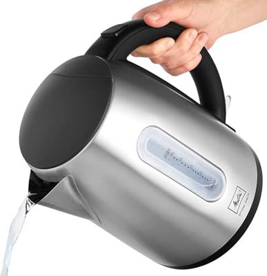 Melitta Prime Aqua Waterkoker 1,7L 2200W RVS/Zwart