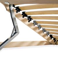 Lattenbodem met 28 latten 7 zones 120x200 cm - thumbnail