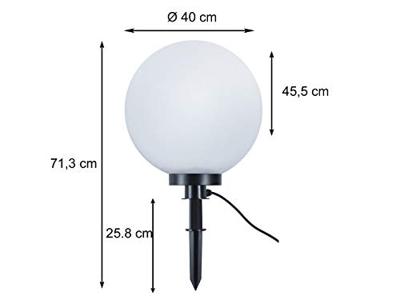 Trio BollampBolo Spike 40cm opaal - R57044001