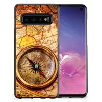 Samsung Galaxy S10 Silicone Hoesje Kompas - thumbnail