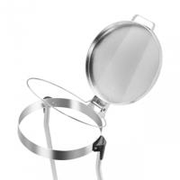 Hailo MSS DESIGN XXXL 9120300 Afvalzakhouder 120 l Staal (Ø x h) 355 mm x 990 mm Zilver, Zwart 1 stuk(s) - thumbnail
