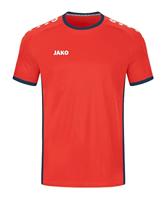 JAKO 4212K Shirt Primera Km Kids - Flame/Navy - 164 - thumbnail