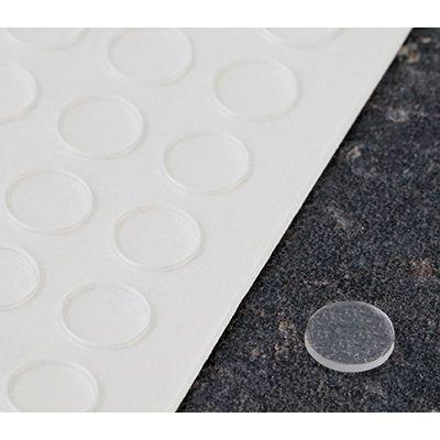 Stootdopje diameter 8mm zelfklevend 50x