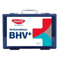 HeltiQ Verbanddoos Modulair BHV Plus - Blauw - thumbnail