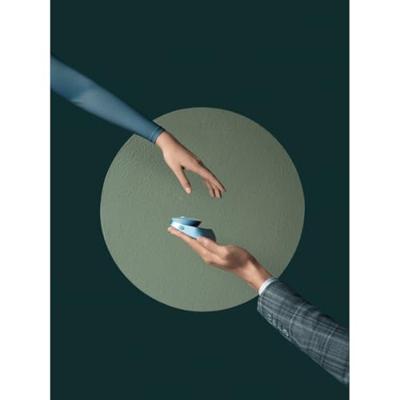 Muis Rapoo Blauw 1600 dpi