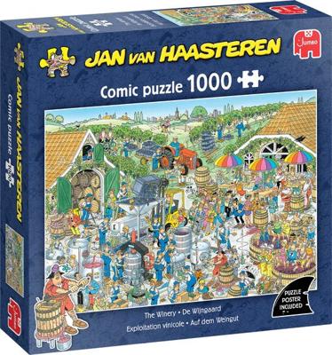 Jan van Haasteren - De Wijngaard Puzzel 1000 Stukjes