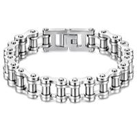 Heren armband Edelstaal Biker Chain Silver - thumbnail