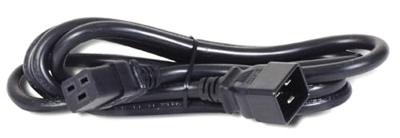 Bachmann 356.174 Apparaat (koud) Aansluitkabel Zwart 2.00 m