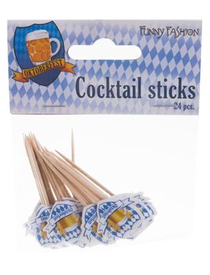 Cocktailprikkers Oktoberfest - 24 Stuks