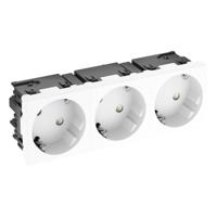 OBO Bettermann 6120503 Apparaatinzet Wandcontactdoos dubbel (b x h x d) 135 x 45 x 40 mm Wit 1 stuk(s) - thumbnail