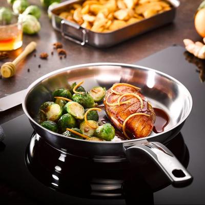 Pan Tefal EMOTION 24CM Groen Zilverkleurig Roestvrij staal 24 cm Ø 24 cm Ø 20 cm - thumbnail